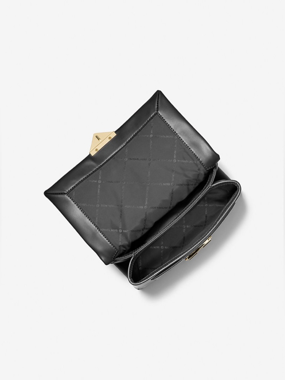 NWT Michael Kors Cece Medium Shoulder Bag in Black - Picture 3 of 12